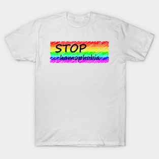 Stop homophobia T-Shirt